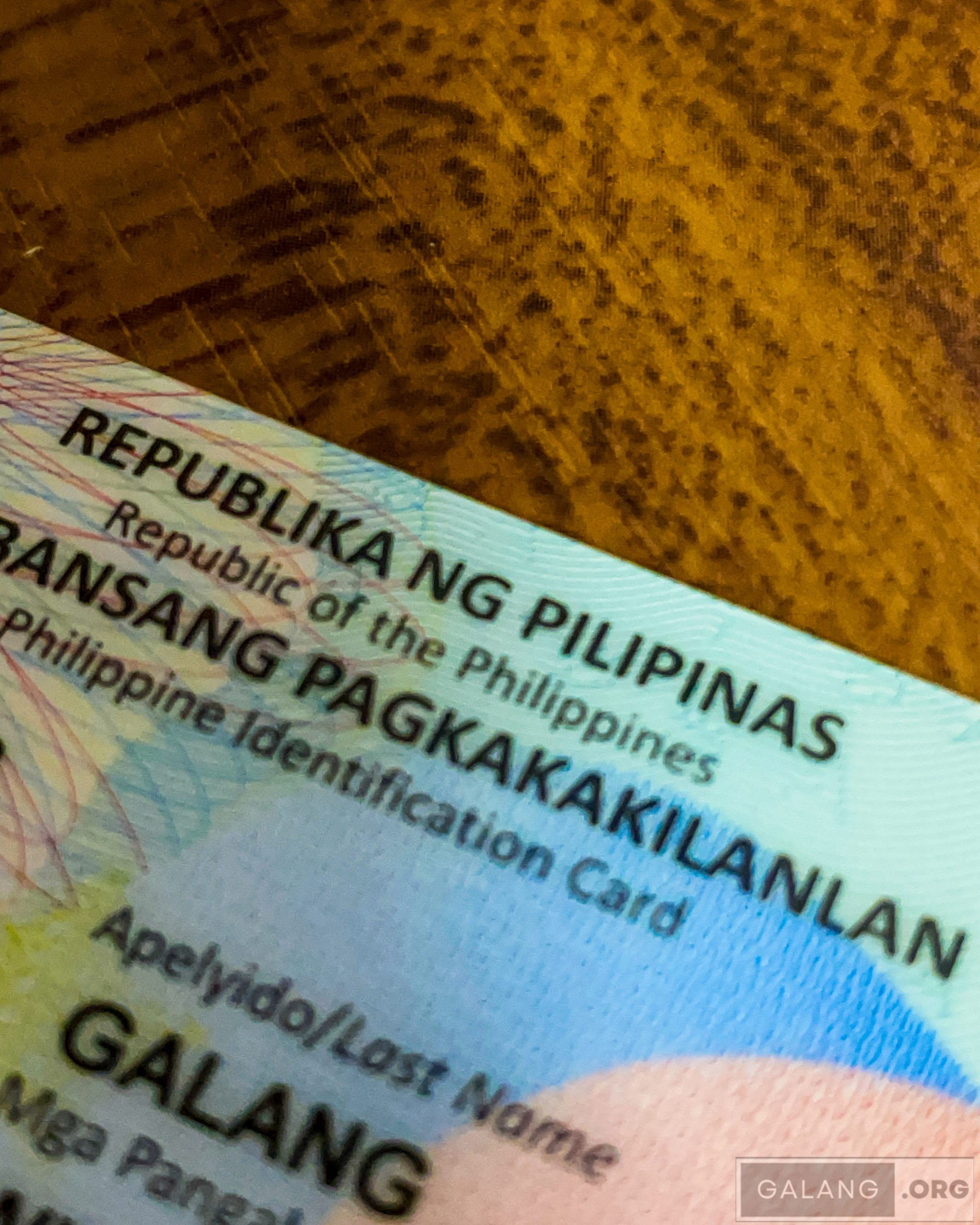 Philippine Information Card
